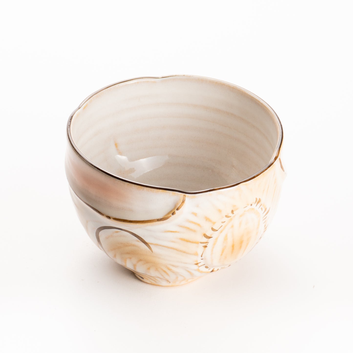 抹茶碗　灰釉 ロップイヤーラビット　良二 KOTOPOTTER