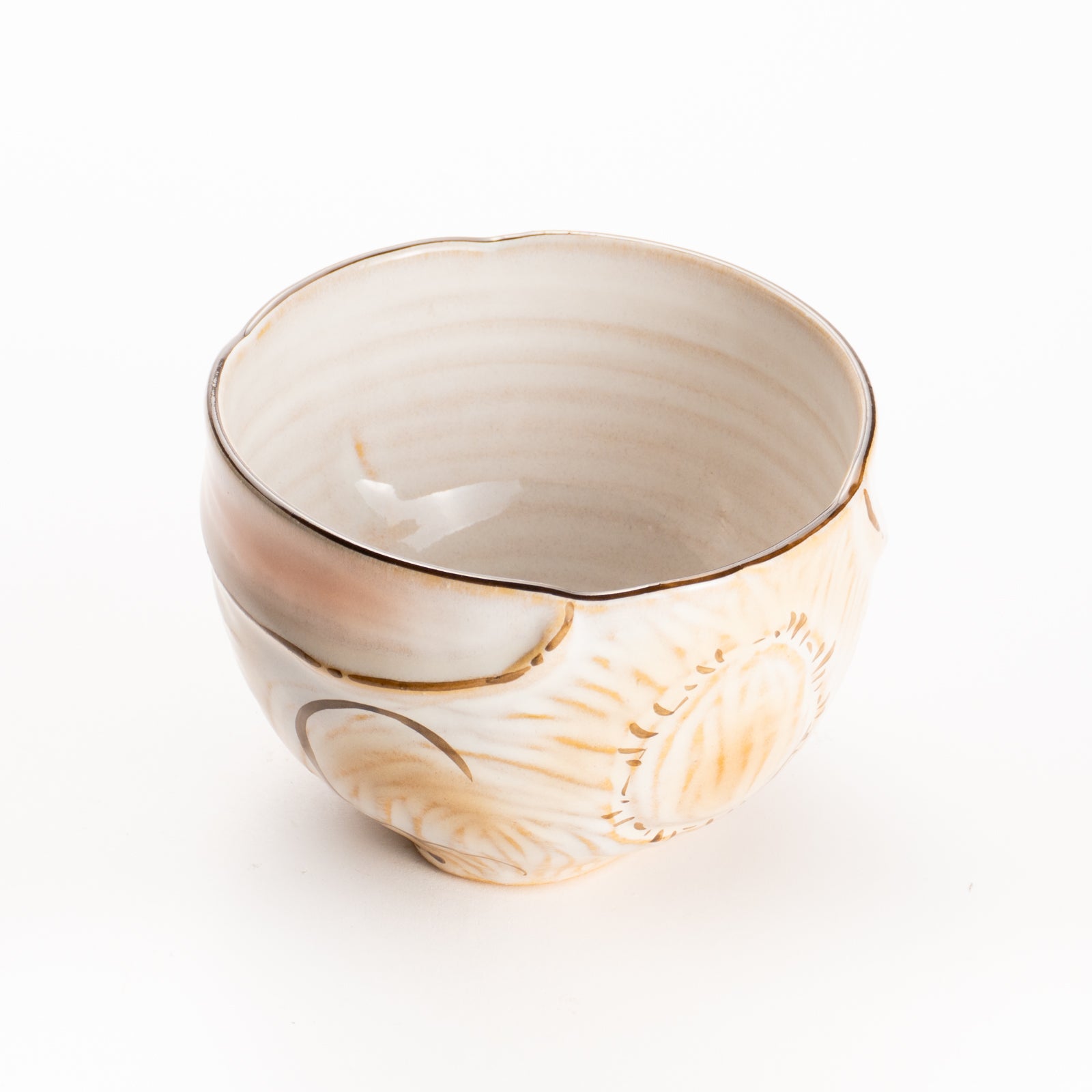 抹茶碗　灰釉 ロップイヤーラビット　良二 KOTOPOTTER