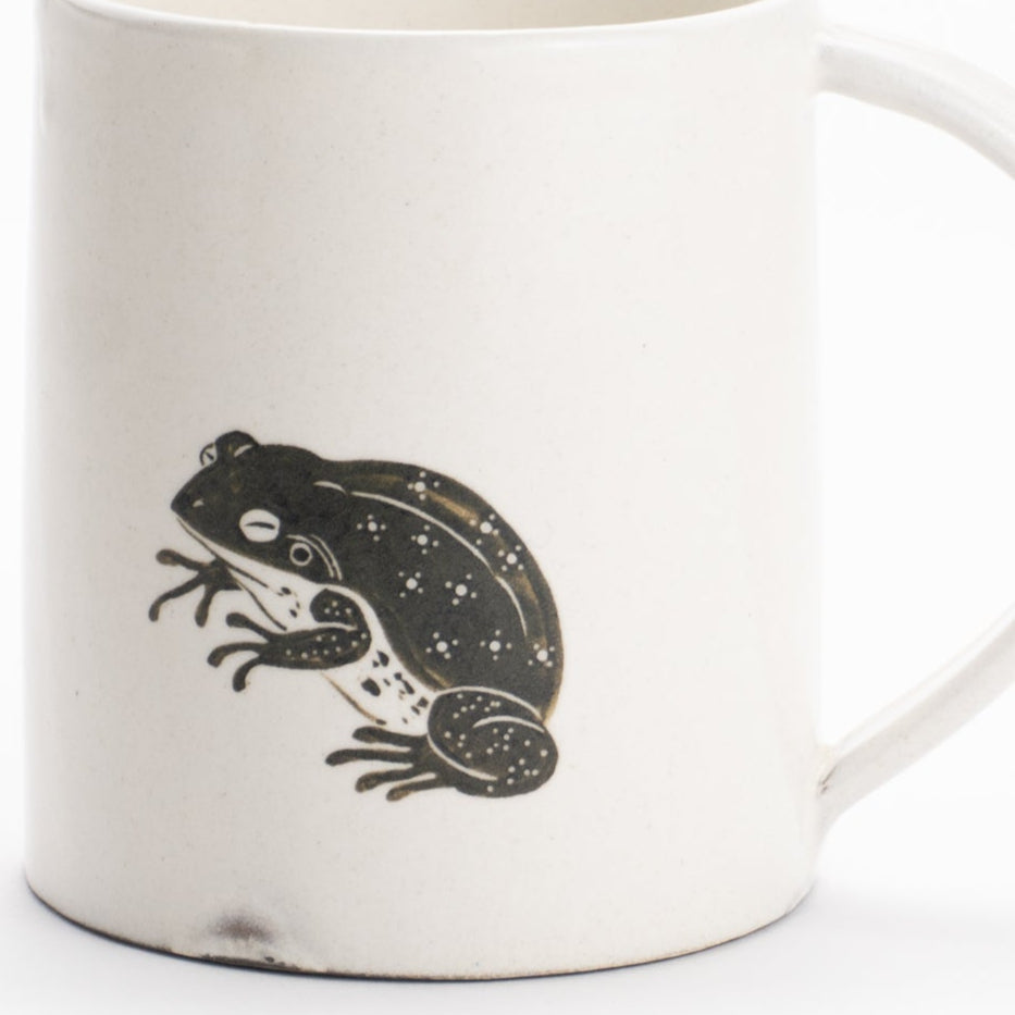 マグカップ　モリアオガエル　澤田卓伸 - Handcrafted Japanese pottery from Kyoto - Kyo ware / Kiyomizu ware.