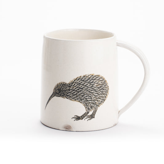 マグカップ　キーウィ　澤田卓伸 - Handcrafted Japanese pottery from Kyoto - Kyo ware / Kiyomizu ware.