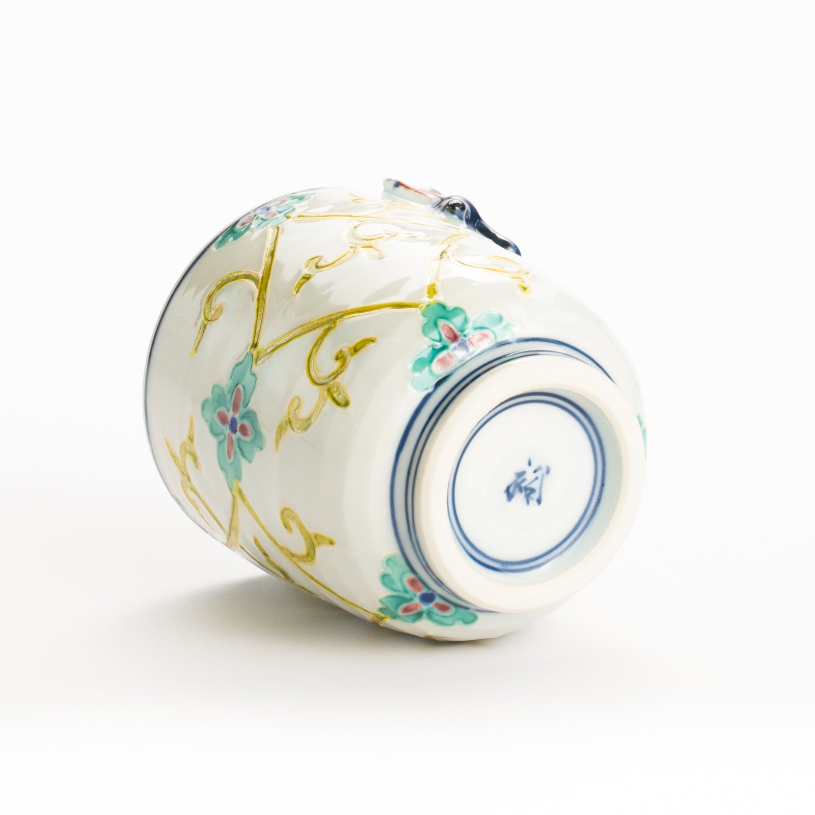 湯呑　交趾一閑人 有職唐草文様　秀峰堂 KOTOPOTTER