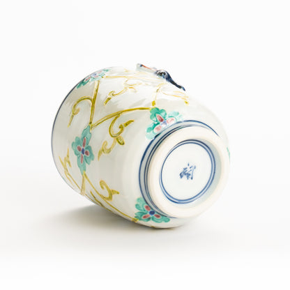 湯呑　交趾一閑人 有職唐草文様　秀峰堂 KOTOPOTTER