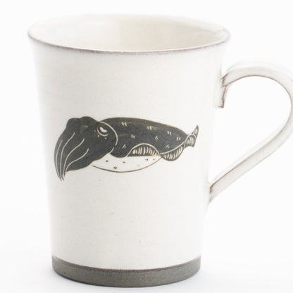 コーヒーカップ　コウイカ　澤田卓伸 - Handcrafted Japanese pottery from Kyoto - Kyo ware / Kiyomizu ware.