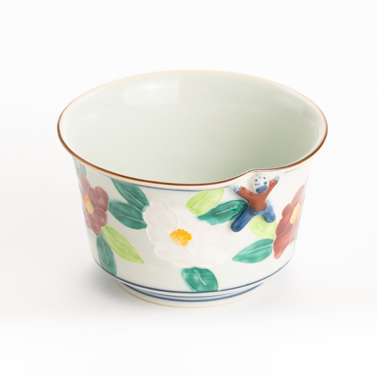 小鉢　交趾一閑人 椿　秀峰堂 KOTOPOTTER