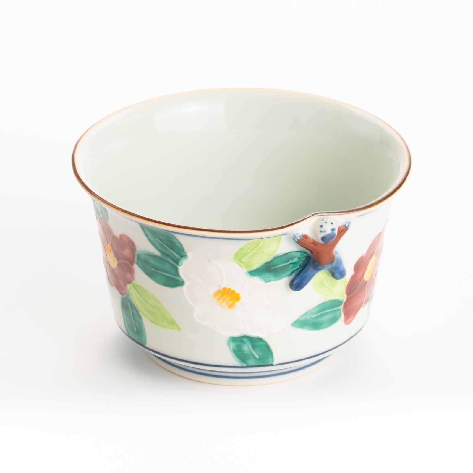 小鉢　交趾一閑人 椿　秀峰堂 KOTOPOTTER