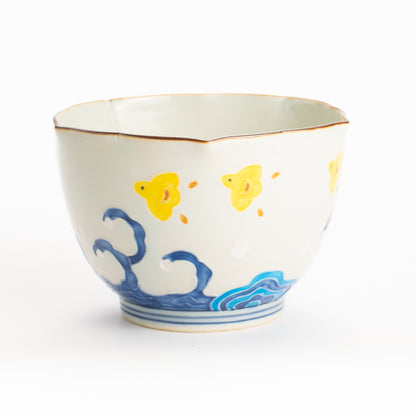 小鉢　千鳥に波　秀峰堂 KOTOPOTTER