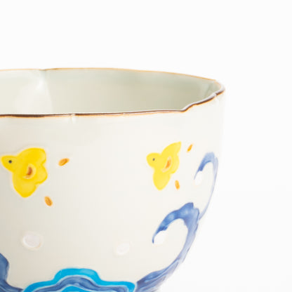 小鉢　千鳥に波　秀峰堂 KOTOPOTTER