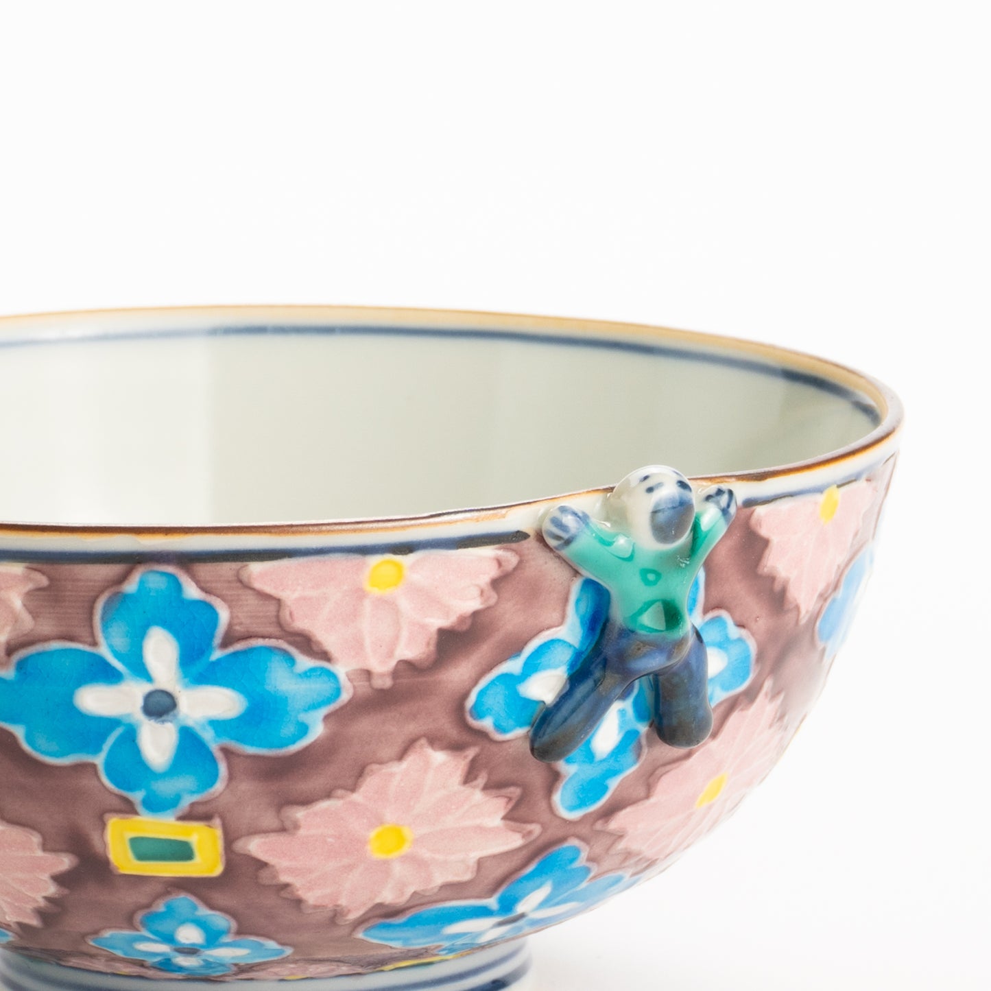 茶碗　交趾一閑人 有職文様　秀峰堂 KOTOPOTTER