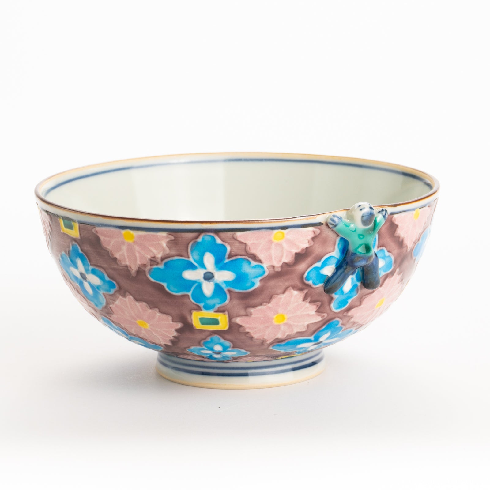 茶碗　交趾一閑人 有職文様　秀峰堂 KOTOPOTTER