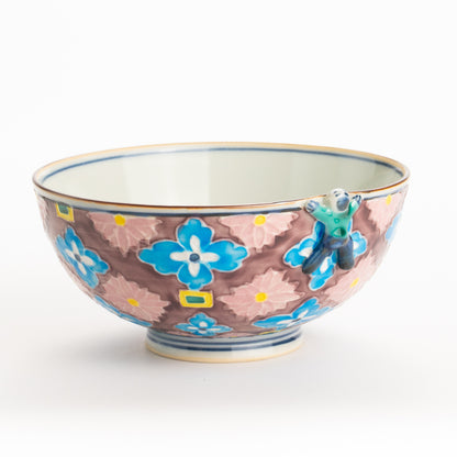 茶碗　交趾一閑人 有職文様　秀峰堂 KOTOPOTTER
