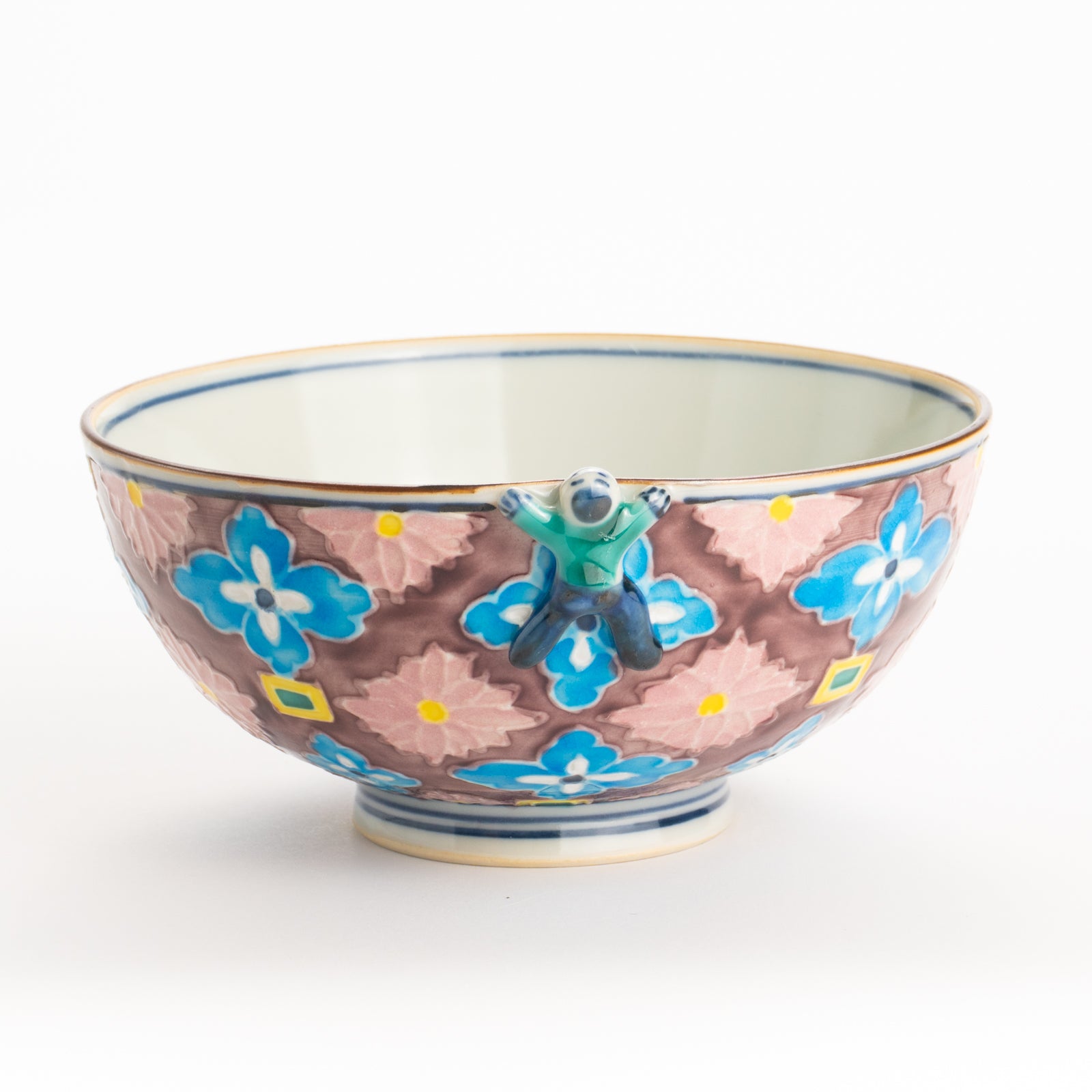 茶碗　交趾一閑人 有職文様　秀峰堂 KOTOPOTTER