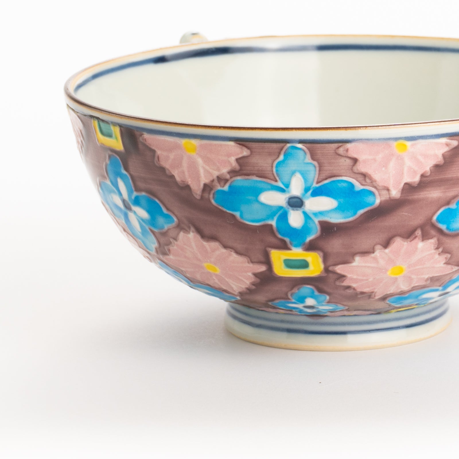 茶碗　交趾一閑人 有職文様　秀峰堂 KOTOPOTTER