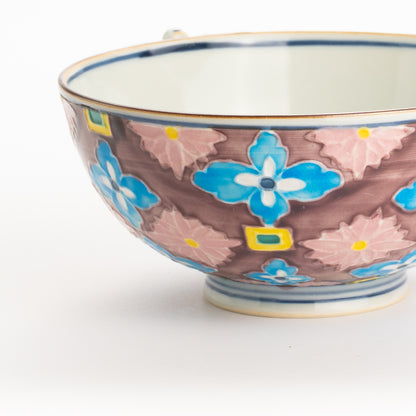 茶碗　交趾一閑人 有職文様　秀峰堂 KOTOPOTTER