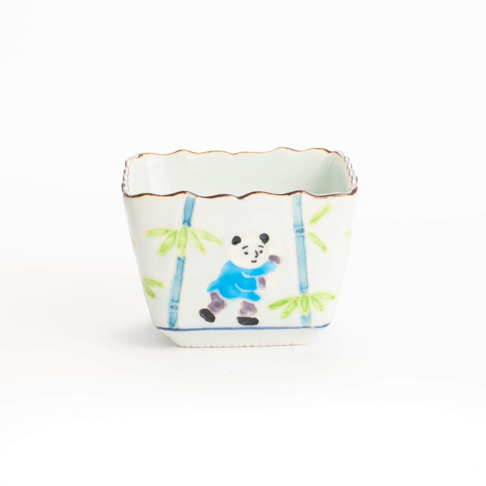 角小付　唐子に竹　秀峰堂 KOTOPOTTER