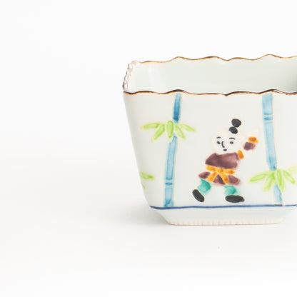 角小付　唐子に竹　秀峰堂 KOTOPOTTER