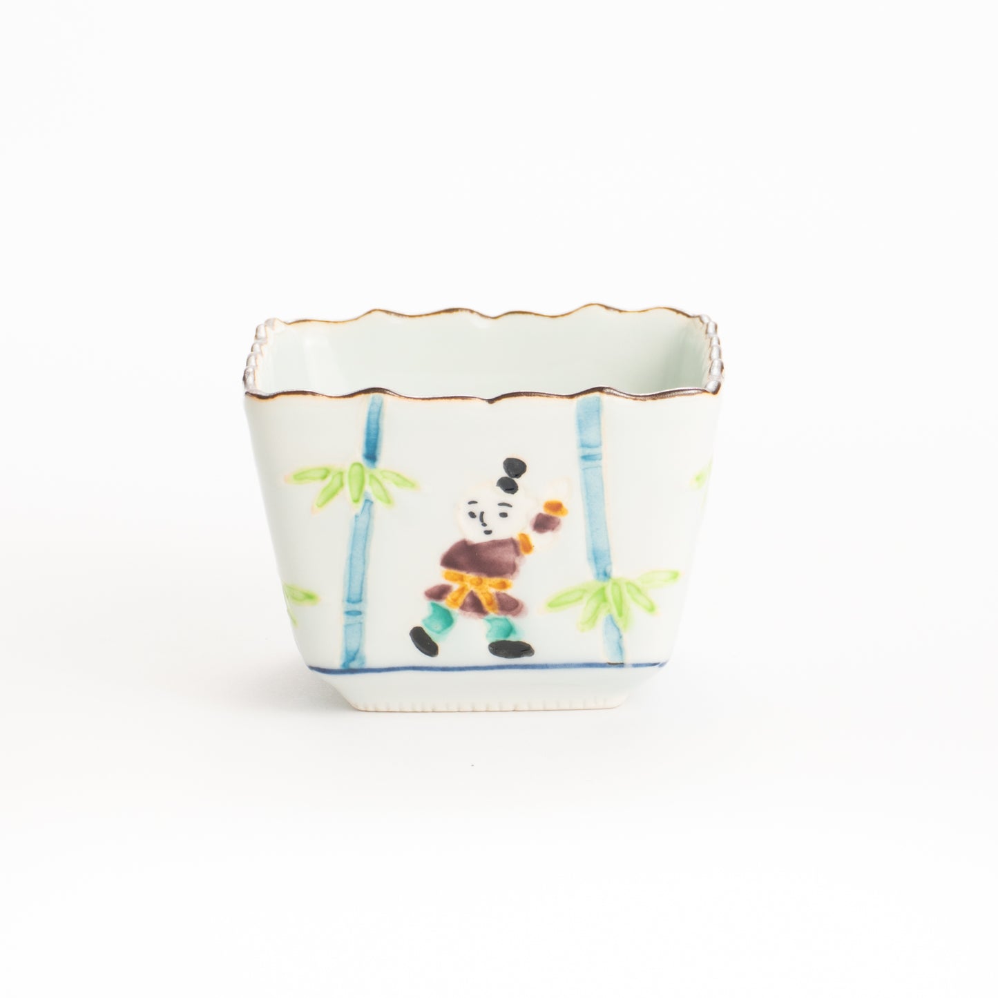角小付　唐子に竹　秀峰堂 KOTOPOTTER
