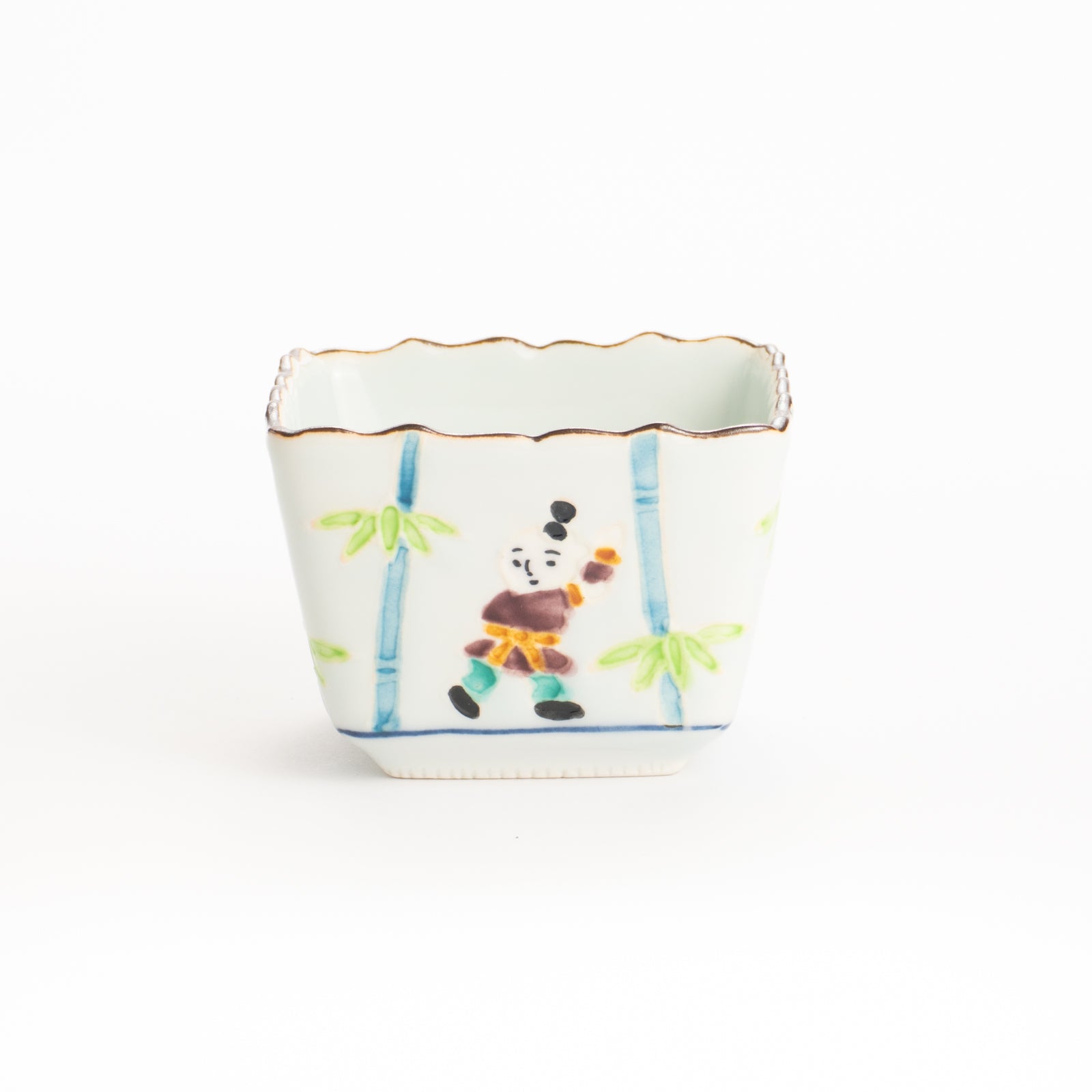 角小付　唐子に竹　秀峰堂 KOTOPOTTER