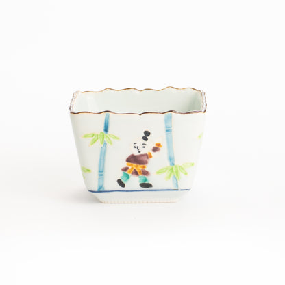 角小付　唐子に竹　秀峰堂 KOTOPOTTER