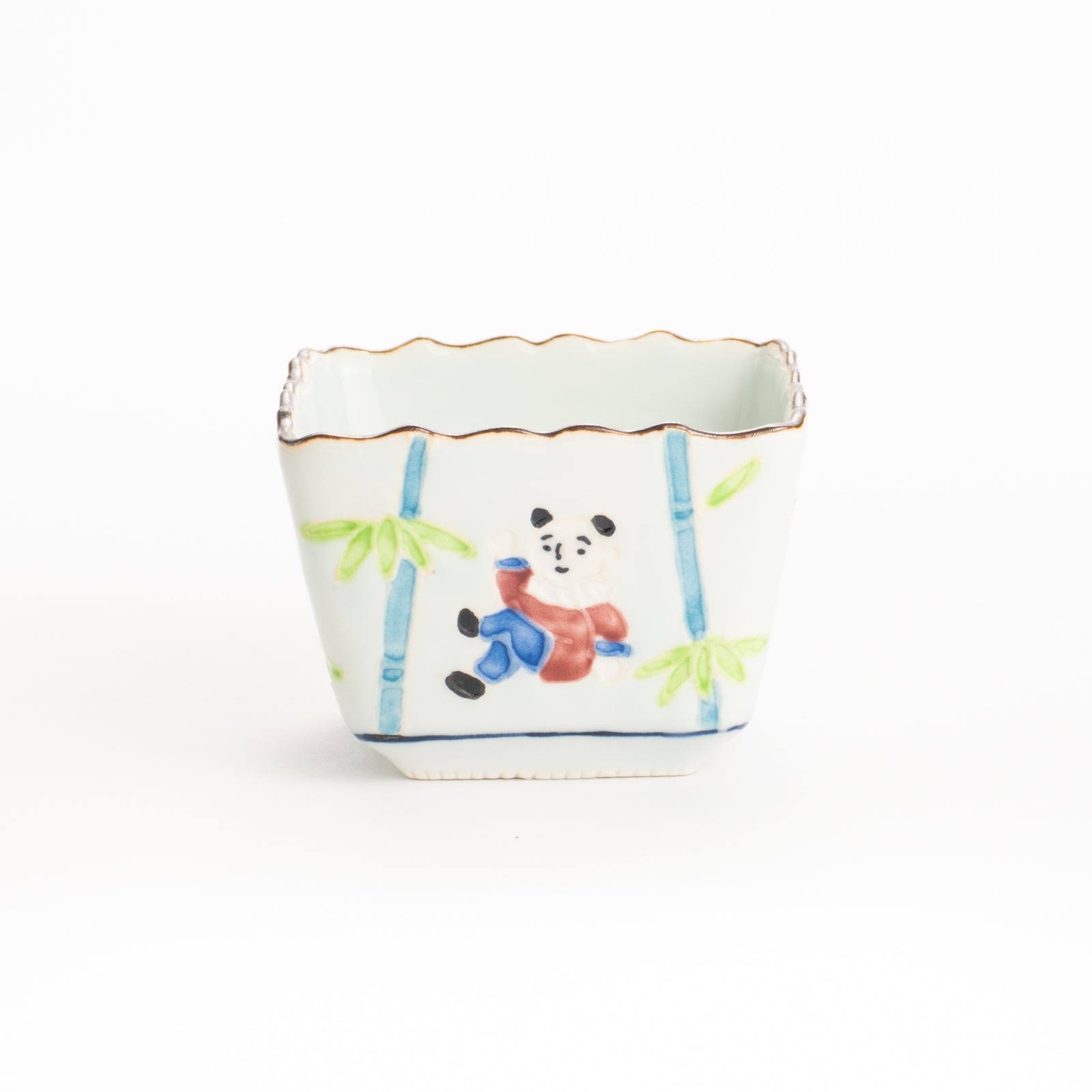 角小付　唐子に竹　秀峰堂 KOTOPOTTER