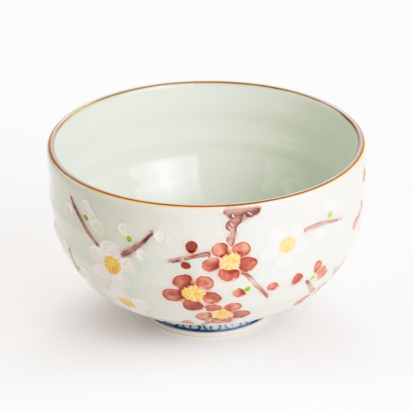 抹茶碗　交趾"紅白梅"　秀峰堂 KOTOPOTTER
