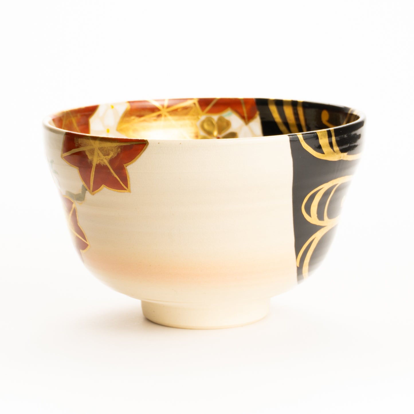 抹茶碗　雲錦流水紋　桜谷 KOTOPOTTER