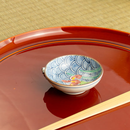 豆鉢　交趾一閑人 菖蒲　秀峰堂 KOTOPOTTER