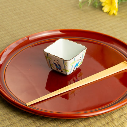 角小付　唐子に竹　秀峰堂 KOTOPOTTER