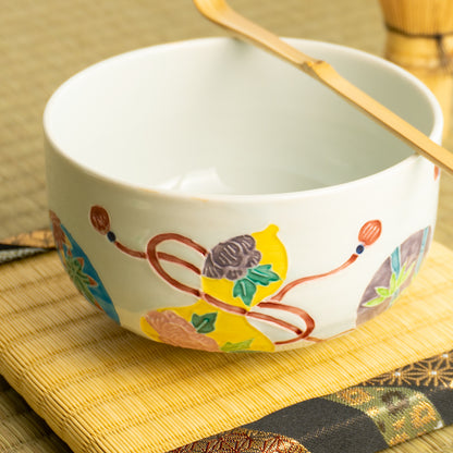 抹茶碗　交趾"六瓢"　秀峰堂 KOTOPOTTER