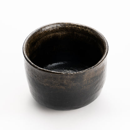 抹茶碗　黒楽"雨雲写"　楽入 KOTOPOTTER