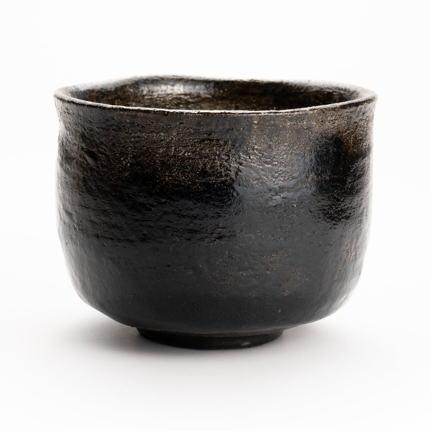 抹茶碗　黒楽"雨雲写"　楽入 KOTOPOTTER