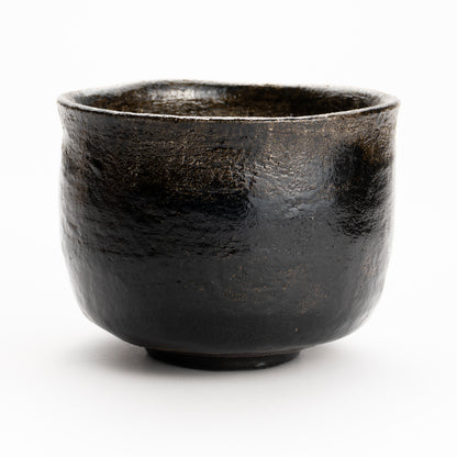 抹茶碗　黒楽"雨雲写"　楽入 KOTOPOTTER