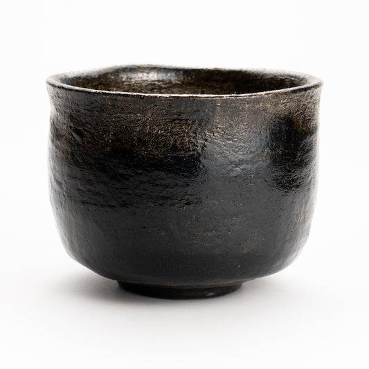 抹茶碗　黒楽"雨雲写"　楽入 KOTOPOTTER