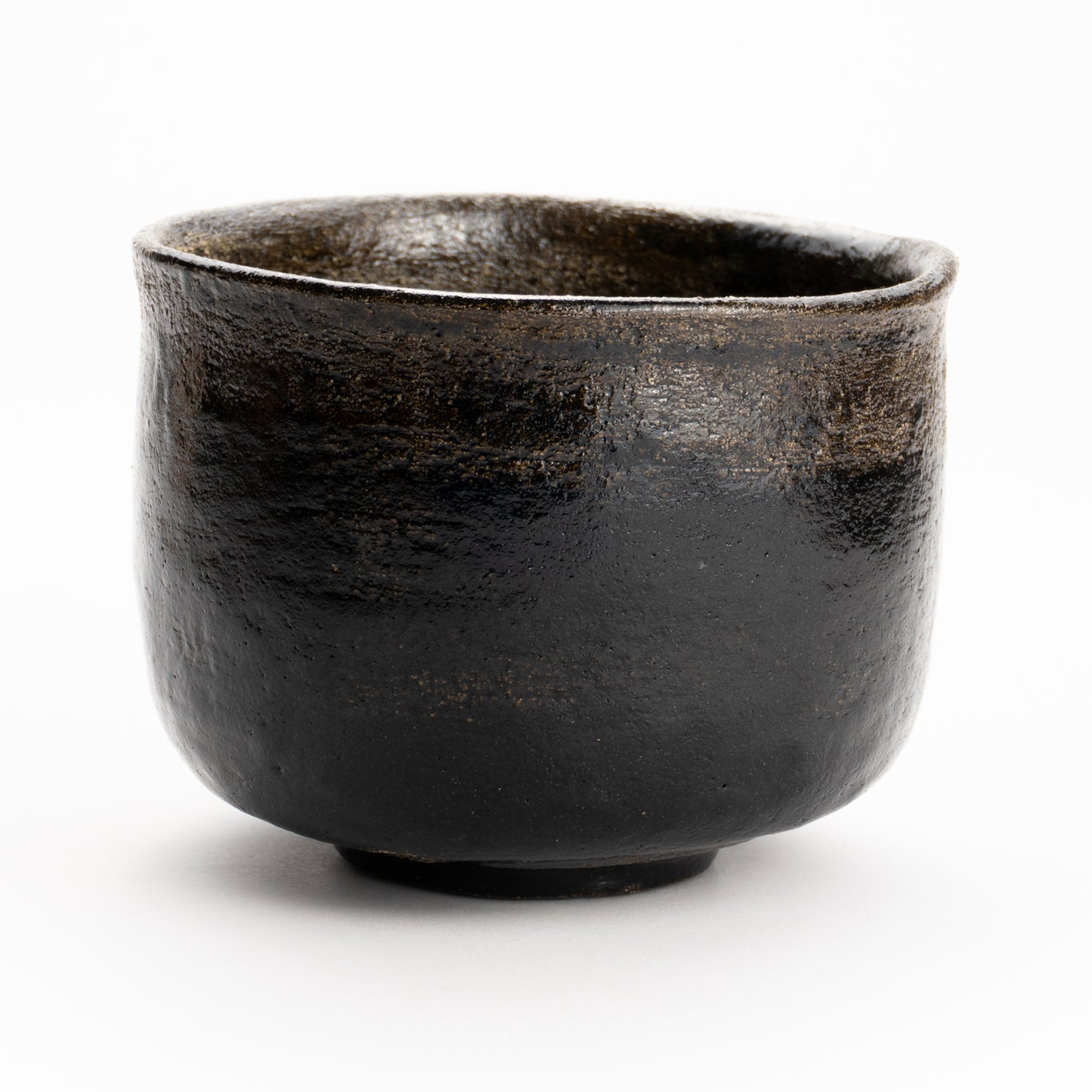 抹茶碗　黒楽"雨雲写"　楽入 KOTOPOTTER