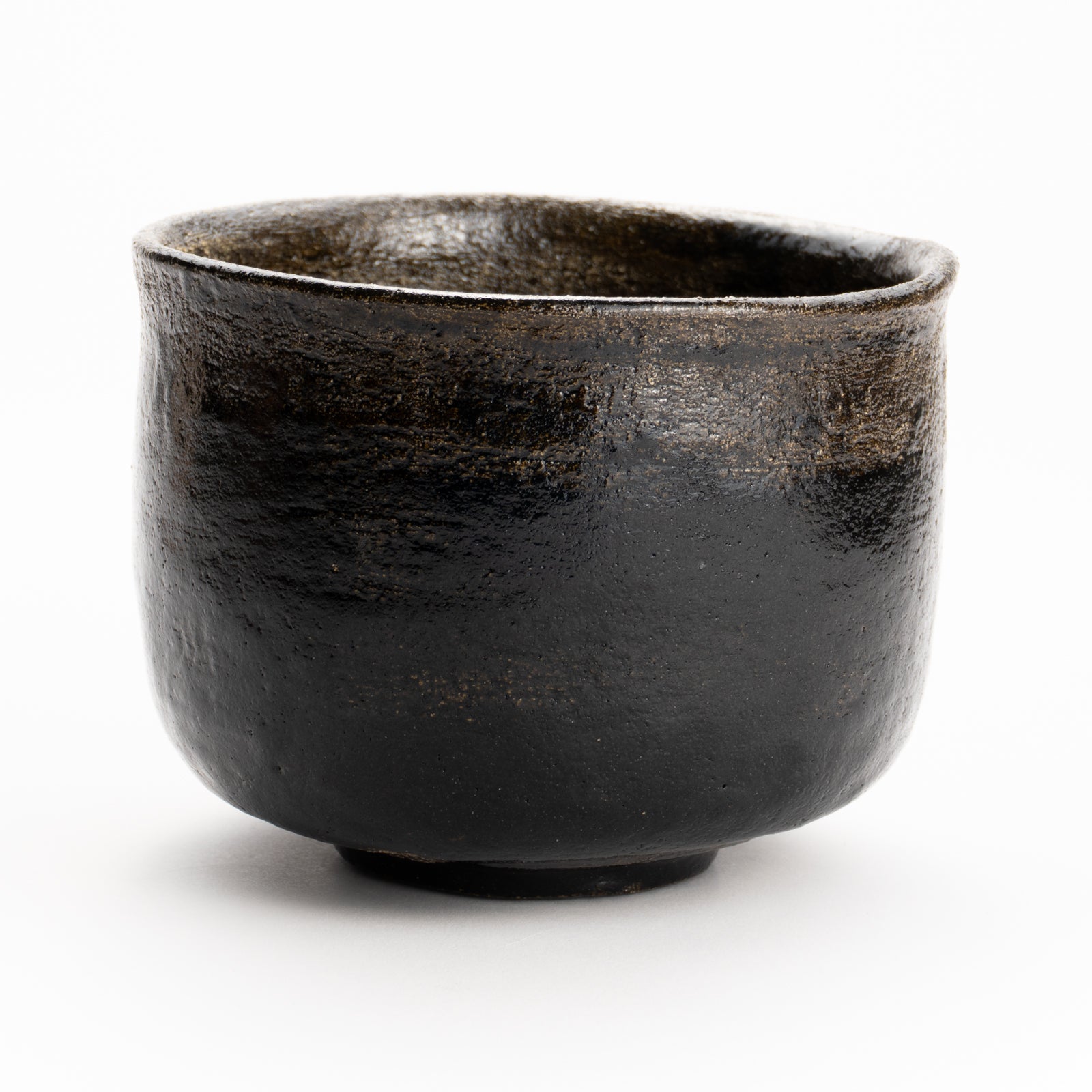 抹茶碗　黒楽"雨雲写"　楽入 KOTOPOTTER