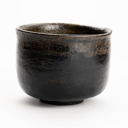 抹茶碗　黒楽"雨雲写"　楽入 KOTOPOTTER