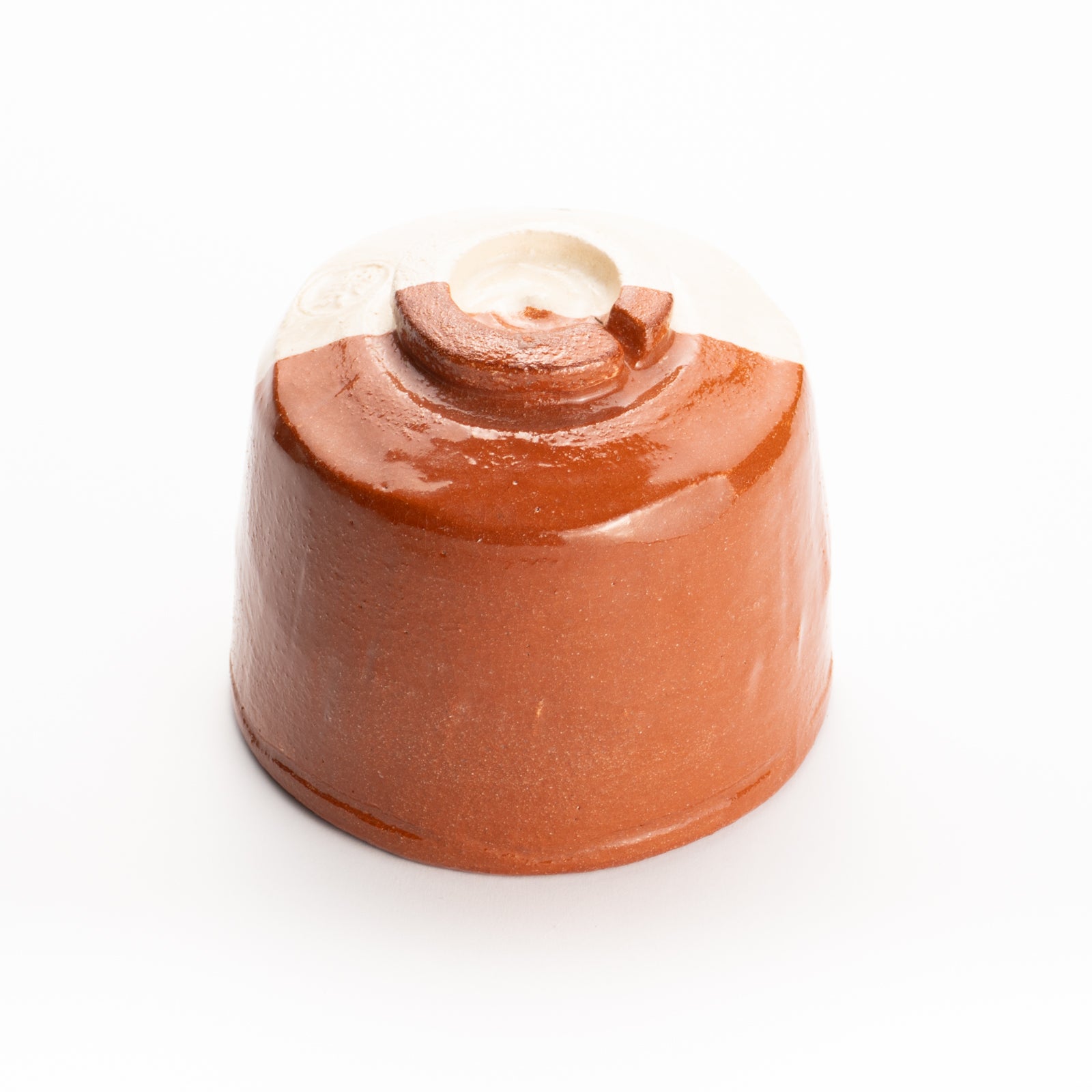 抹茶碗　楽焼"鶴松”　楽入 KOTOPOTTER