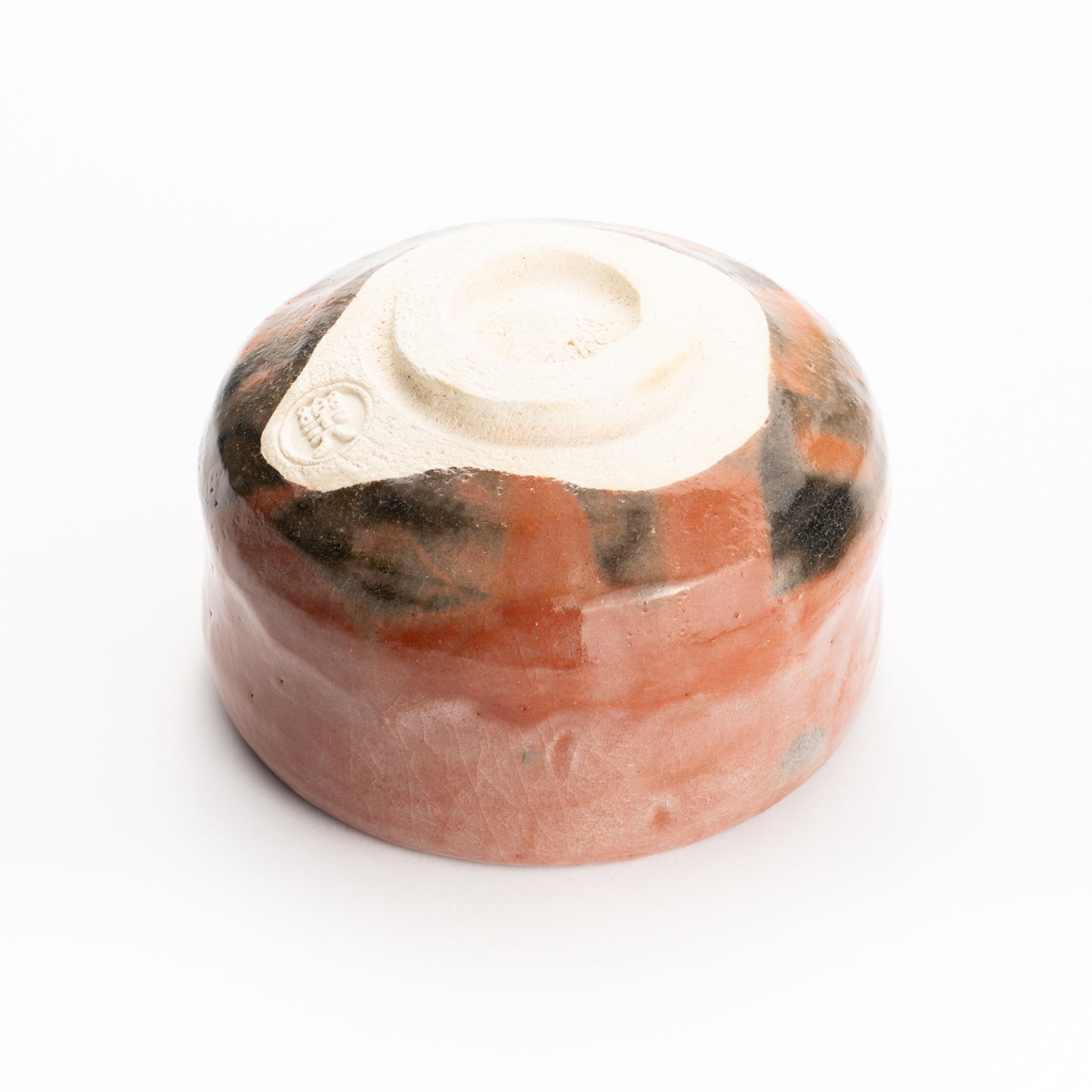 抹茶碗　赤楽"明暮写"　楽入 KOTOPOTTER