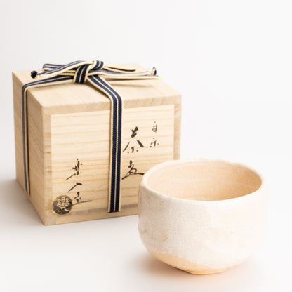 抹茶碗　白楽　楽入 KOTOPOTTER
