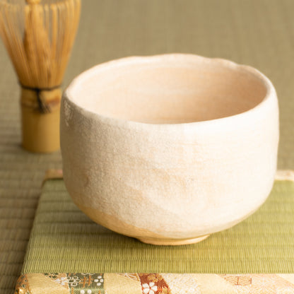 抹茶碗　白楽　楽入 KOTOPOTTER