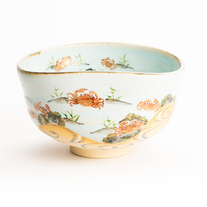 抹茶碗　灰釉 風船葛　良二 (コピー) KOTOPOTTER