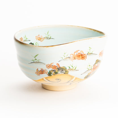 抹茶碗　灰釉 風船葛　良二 (コピー) KOTOPOTTER