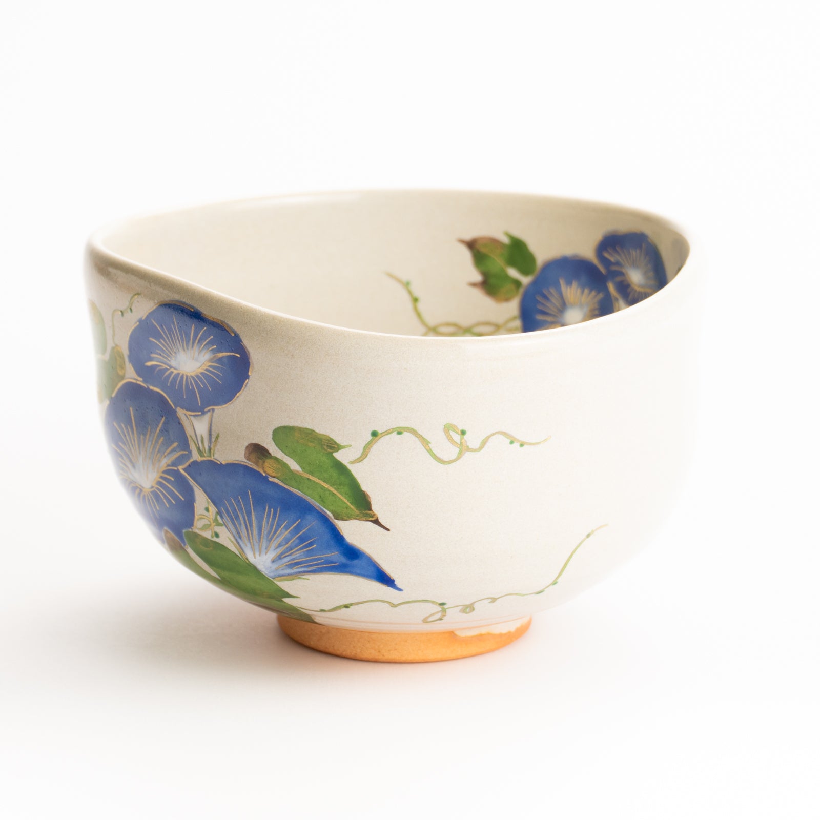 京都 清水焼】抹茶碗 灰釉