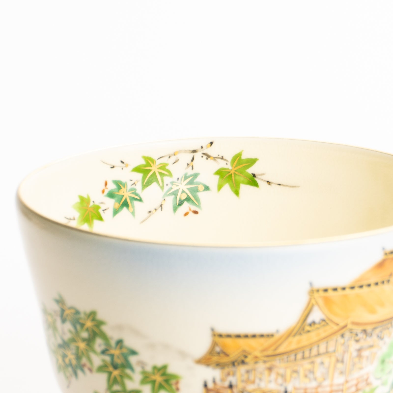 抹茶碗　夏の清水寺　陶楽 KOTOPOTTER