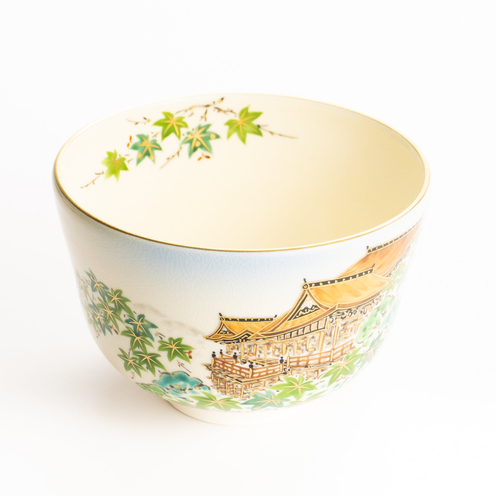 抹茶碗　夏の清水寺　陶楽 KOTOPOTTER