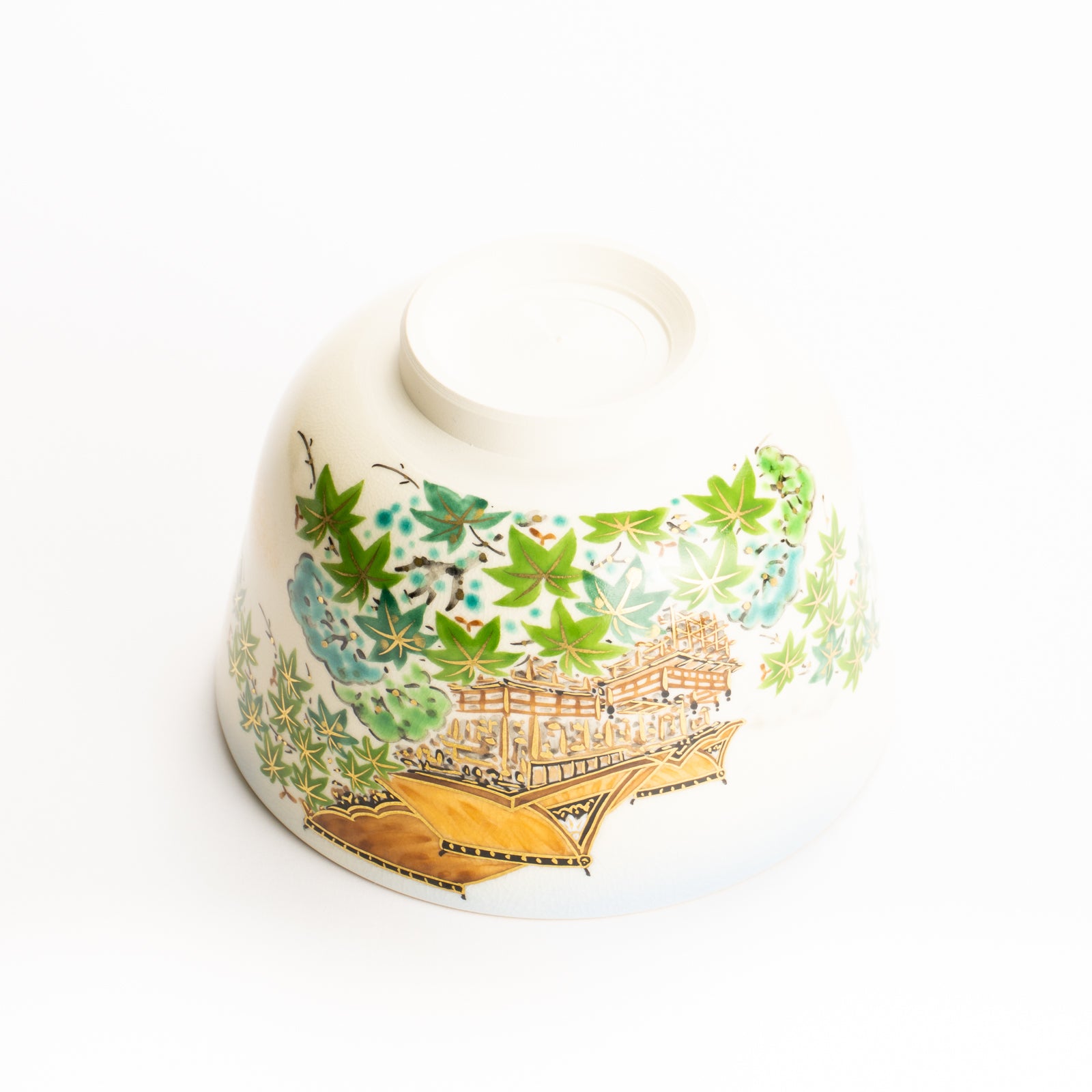 抹茶碗　夏の清水寺　陶楽 KOTOPOTTER