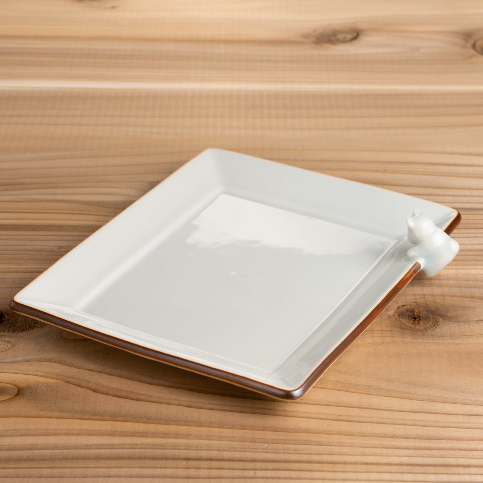 ヒマなクマ　シリーズ　秀峰堂 - Handcrafted Japanese pottery from Kyoto - Kyo ware / Kiyomizu ware.