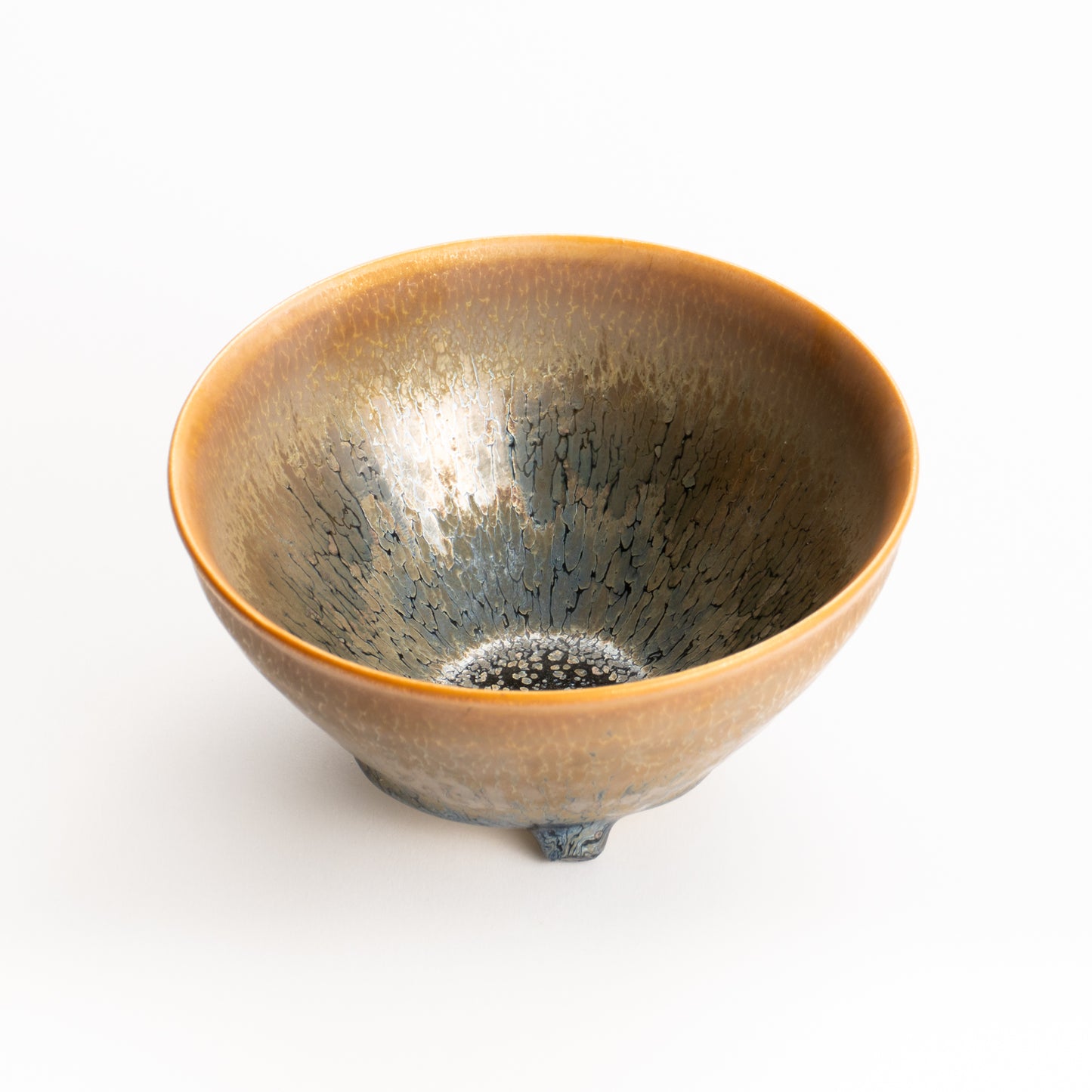 抹茶碗　禾目天目”釉溜まり”　桶谷定一 KOTOPOTTER