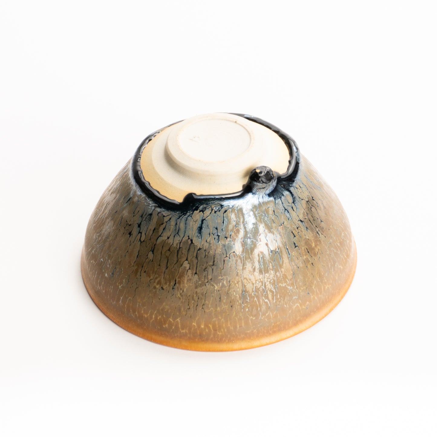 抹茶碗　禾目天目”釉溜まり”　桶谷定一 KOTOPOTTER