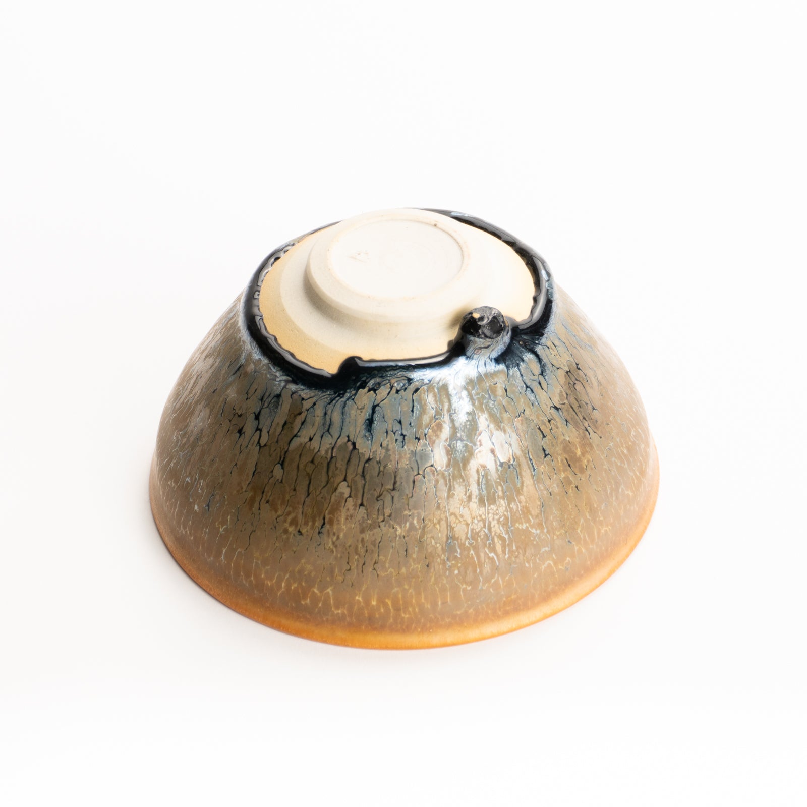 抹茶碗　禾目天目”釉溜まり”　桶谷定一 KOTOPOTTER
