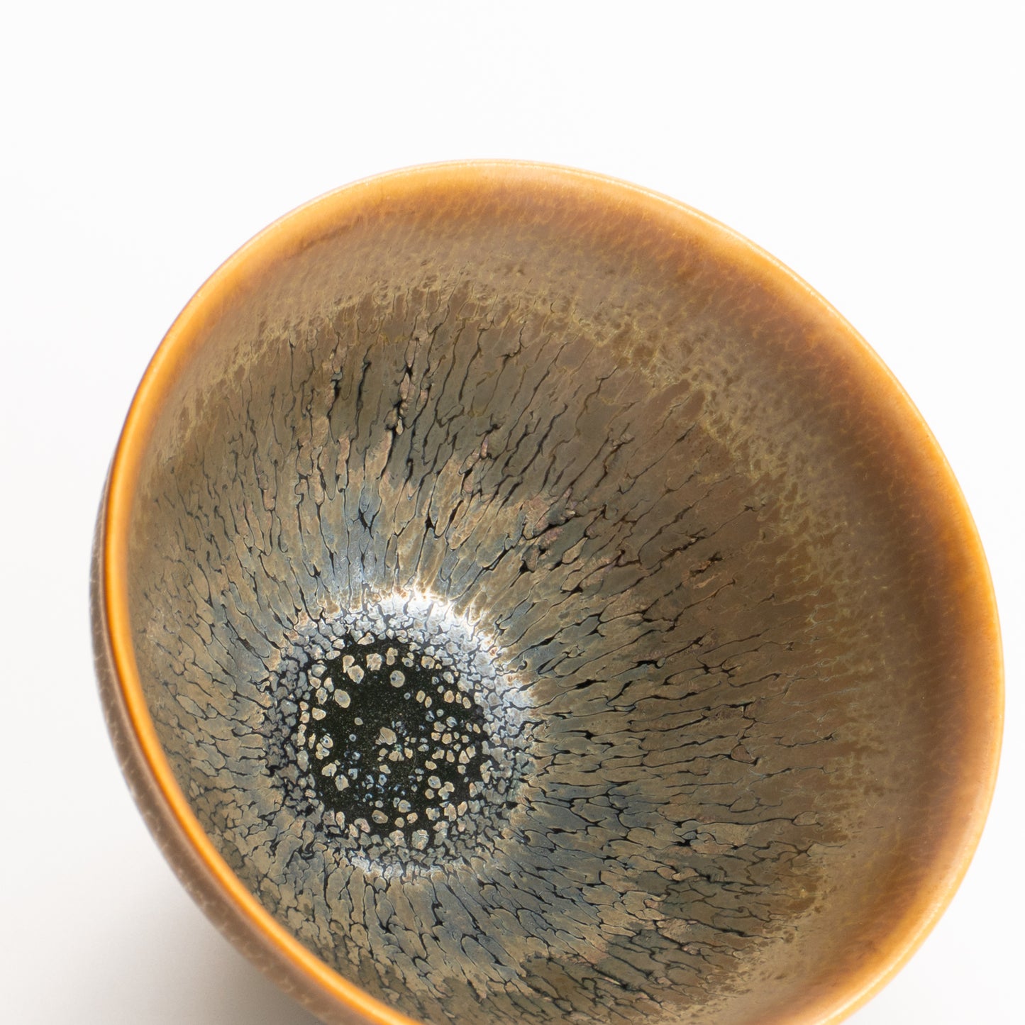 抹茶碗　禾目天目”釉溜まり”　桶谷定一 KOTOPOTTER